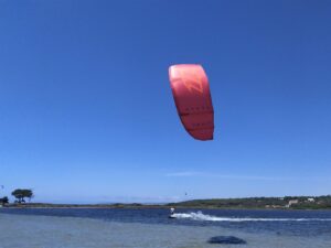 Kitesurf in Punta Trettu, the best kite spot of Sardinia